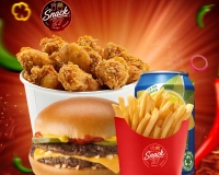 D1 (5 Wings + Double Cheese Burger)