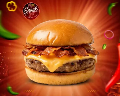 BACON GRILL BURGER